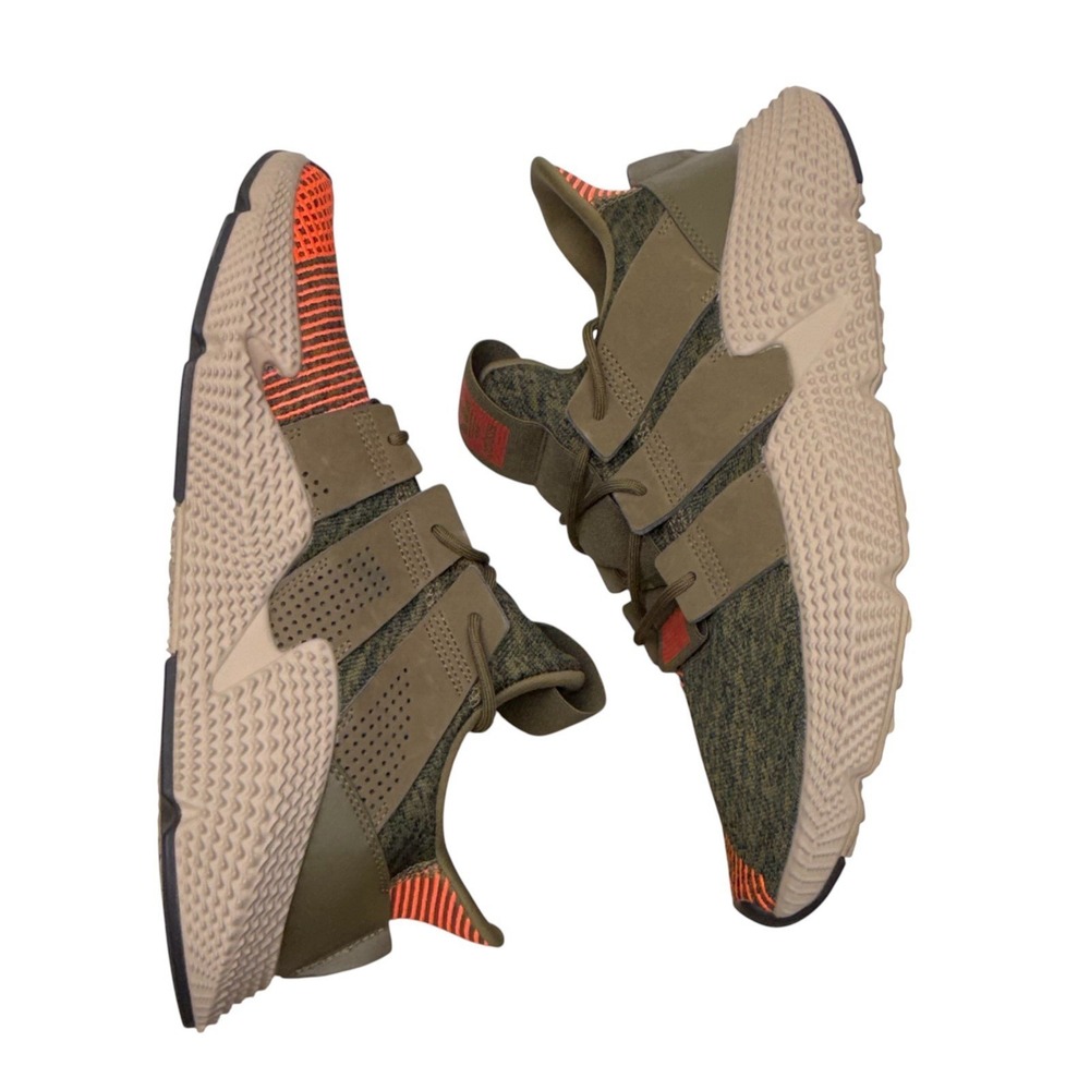 Adidas Prophere Olive/Red CQ2127 Chunky Retro Sneaker/Shoes Mens Size 12 Ex Cond